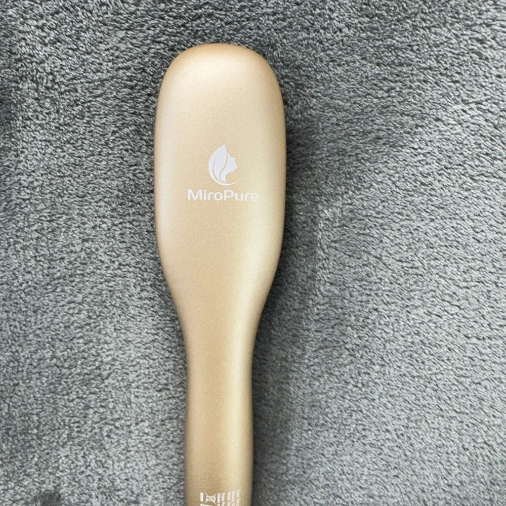 Hair Straightener Brush with‎ Ionic Generator by MiroPure 30s Fast MCH Ceramic